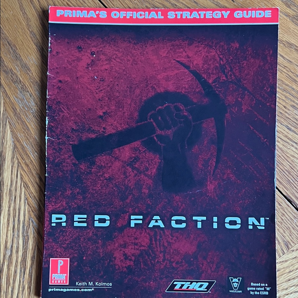 Red Faction Prima Official Strategy Guide 2001